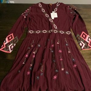 New with tags Andrea jovine sweater dress size large